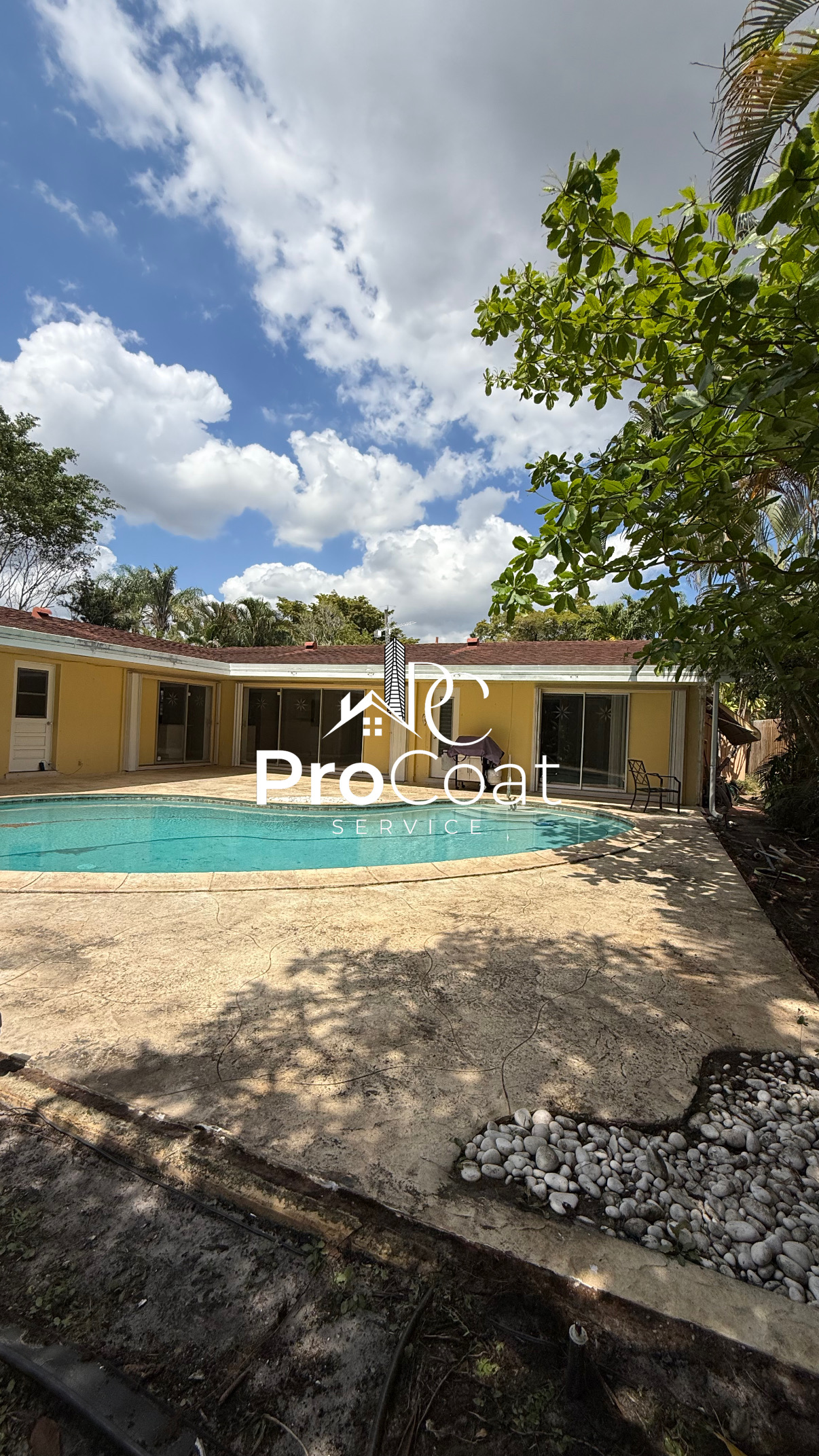 Final result after removal